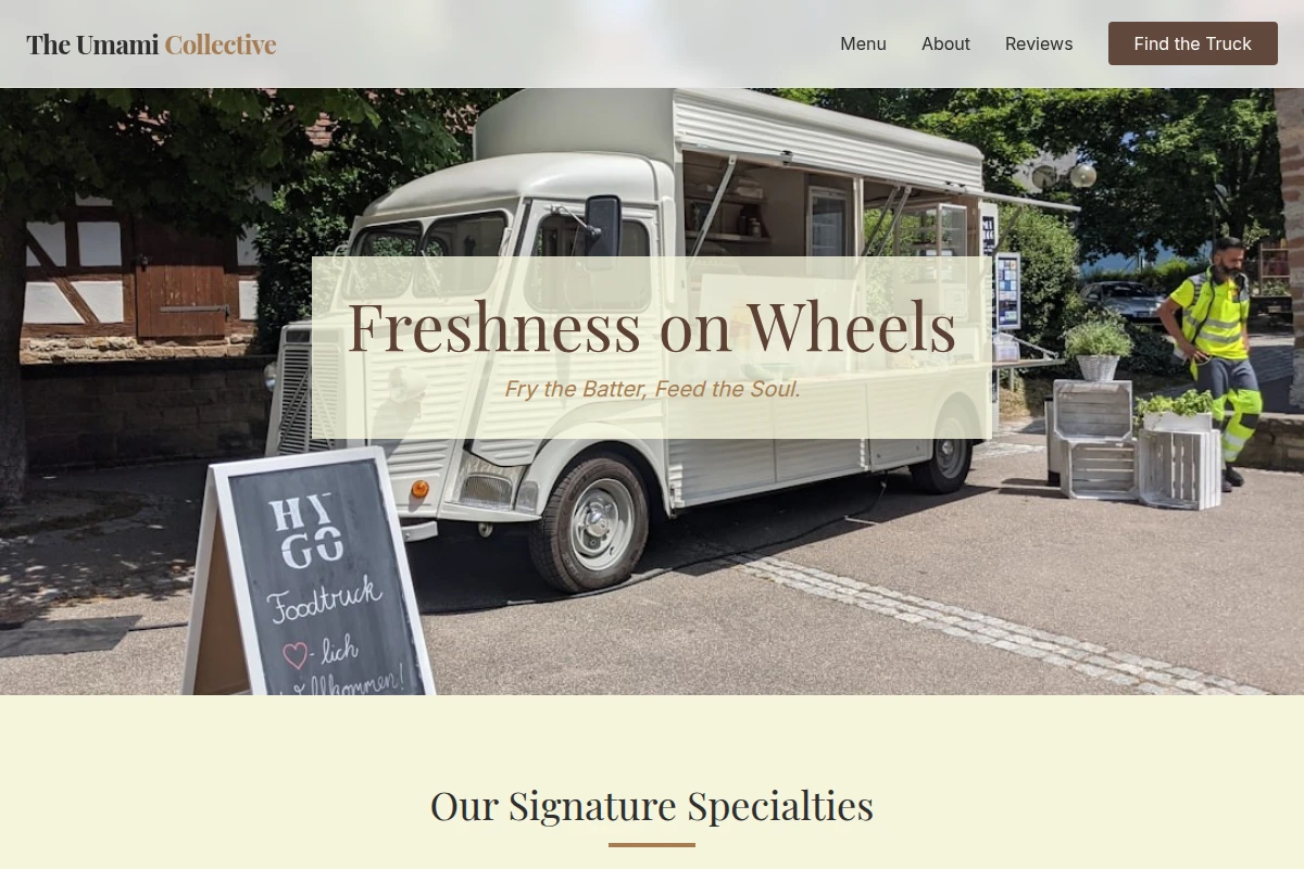 Sashimi Food Truck