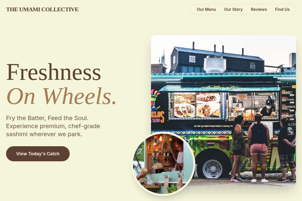 Sashimi Food Truck
